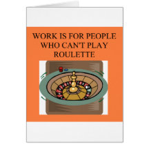 ROULETTE player casino gambler Cards