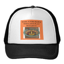 ROULETTE player casino gambler Trucker Hat