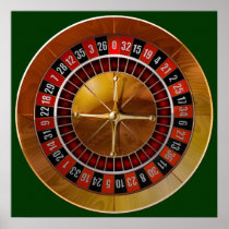 Roulette Wheel Posters