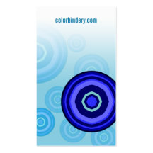 Round Blow Business Card