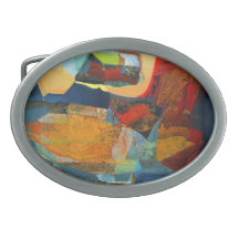 round buckel oval belt buckle