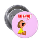 Round Button - Breast Cancer Cure