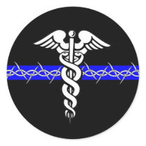 Round Correctional Nurse Sticker