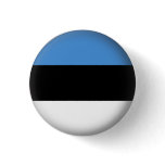 Round Estonia Pinback Buttons