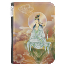 Round Halo Avalokitesvara Caseable Case Case For Kindle