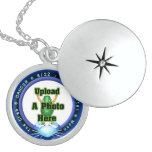 round logo template necklaces