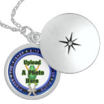round logo template pendants