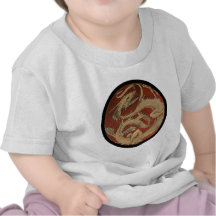 Round Red Dragon T Shirt