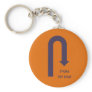 Round the Bend Keychain