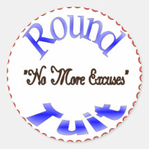 Round Tuit Stickers