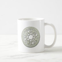 RoundDecorativeTile112810 Mugs