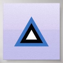 Roundel the Estonian Air Force, Estonia Posters