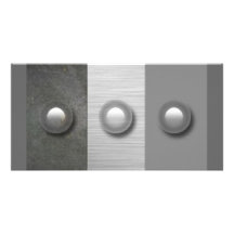 roundglass custom photo card