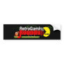 RoundUp Black Bumper Stickers