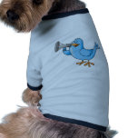 Roupa para cães Twitter Bird pet clothing