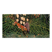 Rousseau's Struggle between Tiger and Bull (1909)