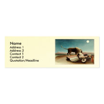 Rousseau's "The Sleeping Gypsy" (1897) Business Cards