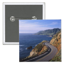 Route 1 le long de la côte de la Californie près Pin's