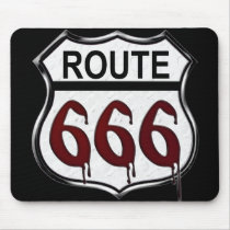 Route 666 mousepads