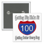 Route 66 100th Birthday Buttons