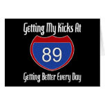 Route 66 89th Birthday Greeting Cards