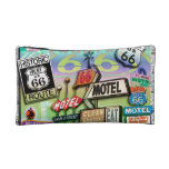 ROUTE 66 ACCESSORY COSMETIC CLUTCH BAG MAKEUP BAGS