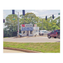 Route 66 Attraction Postcard