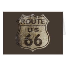 Route 66 card
