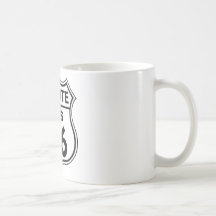 Route 66 coffee mug