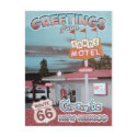 Route 66 Greetings Grants New Mexico Postcard