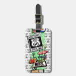ROUTE 66 LUGGAGE TAG by PopArtDiva