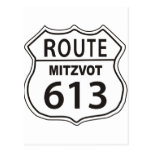 Route Mitzvot 613 Post Card