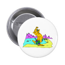 Rover out of gas pinback buttons