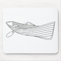 Row Boat Mousepads