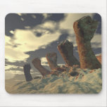 Row O' Fists Mouse Pads