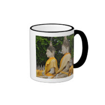 Row of Buddha statues, Wat Yai Chaya Mongkol Mugs