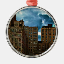 Row of Buildings in New York City Ornament