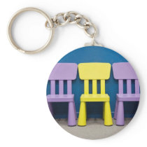 Row of children's chairs