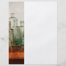 Row of Medicine Bottles Custom Flyer