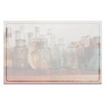 Row of Medicine Bottles