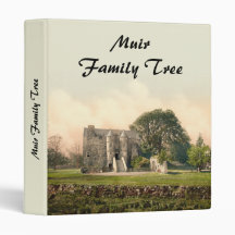 Rowallan Castle, Kilmarnock, Ayrshire, Scotland 3 Ring Binder