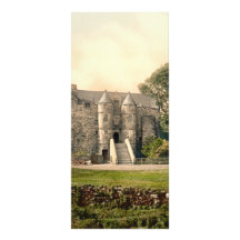 Rowallan Castle, Kilmarnock, Ayrshire, Scotland Rack Card Template