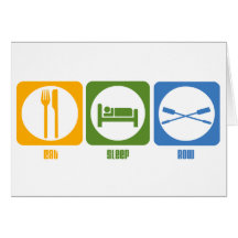 RowChick Eat Sleep Row Cards