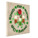 Rowdy Irish Women Gallery Wrap Canvas