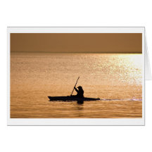 rower greeting card