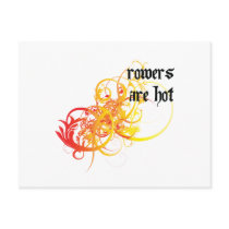 Rowers Are Hot Postcard
