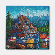 Rowing Club Refrigerator Magnet