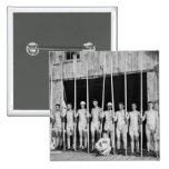 Rowing Crew, 1916 Pinback Button