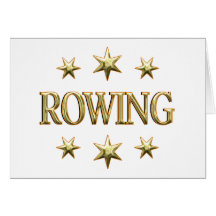 Rowing Stars Greeting Card