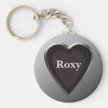 Roxy Heart Keychain